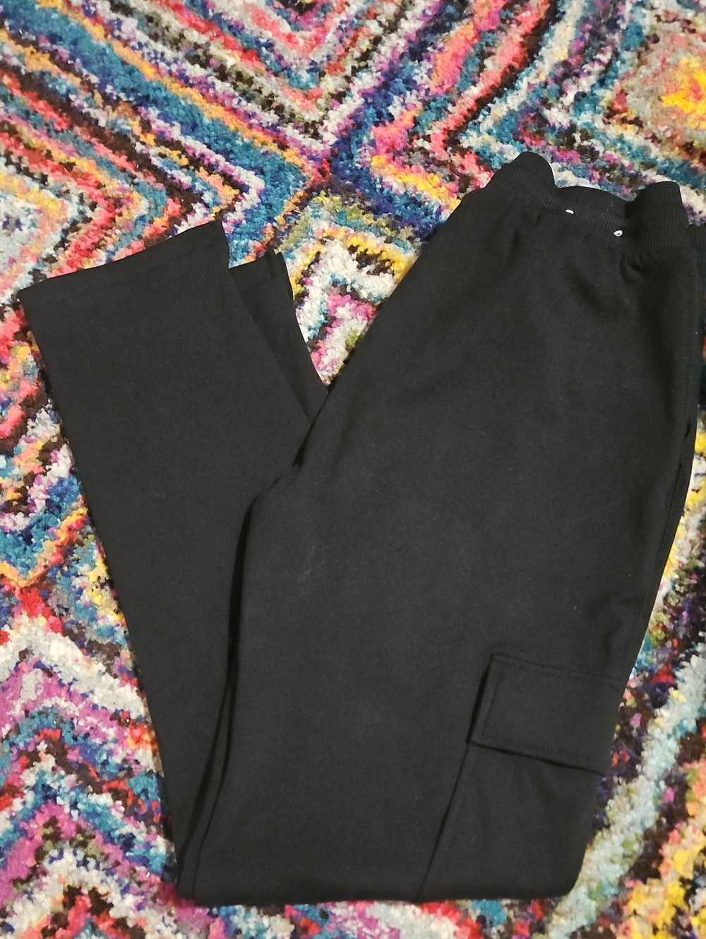 Rachel Zoe Black Cargo Pants